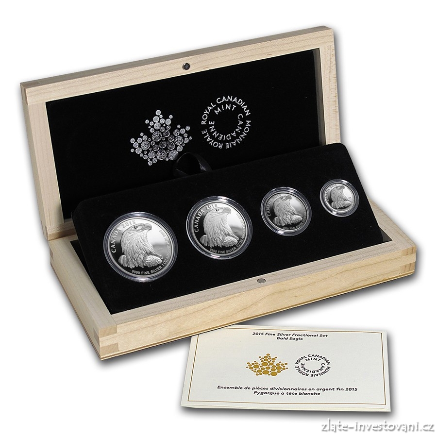 Stříbrný set Orel bělohlavý 2015-Kanada