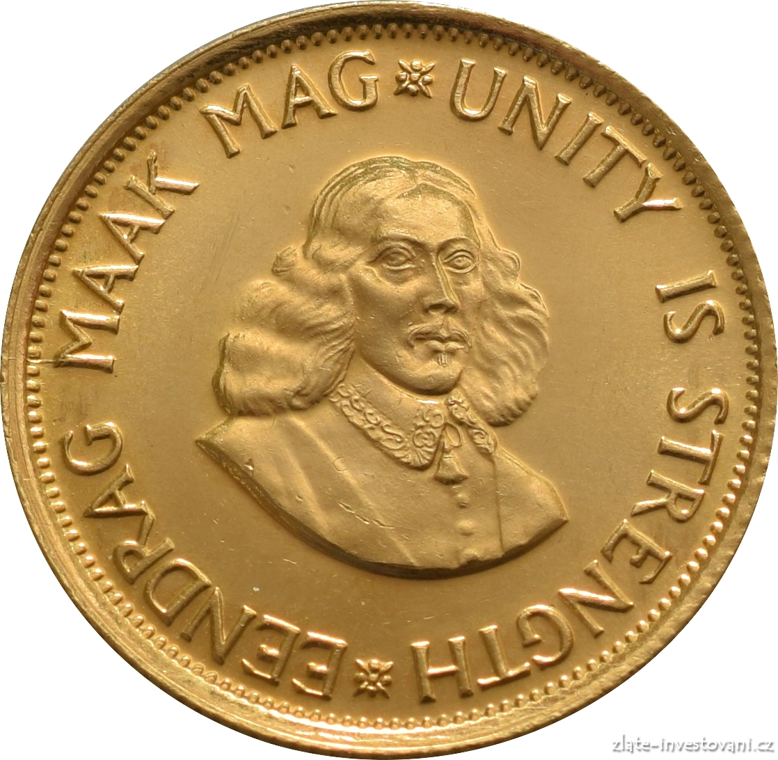 Zlatá mince 2 randy-Jižní Afrika