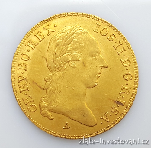 Zlatý dukát Josef II.-1787 A
