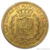 Zlatá mince 80 lira Carlo Felix-Sardinie