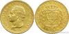 Zlatá mince 80 lira Carlo Felix-Sardinie