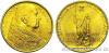 Zlatá mince 100 lir papež Pius XI.-Vatikán
