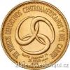 Zlatá mince 30 pesos 1974-Santo Domingo