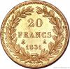 Zlatý francouzský 20 frank-Ludvík Filip