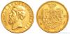 Zlatá mince 20 lei Carol I.-Rumunsko