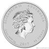 Stříbrná mince rok Kohouta 2017-1/2 Oz
