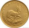 Zlatá mince africký 2 rand