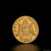 Zlatý 20 frank Napoleon III.-vavřín