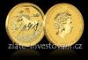 Investiční zlatá mince rok koně 2014-lunární série