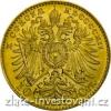 Zlatá mince 10 korun-rub