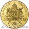 Zlatá mince francouzský 100 frank-Napoleon-rub