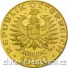 Zlatá mince 1000 šilinků-Babenberg-rub
