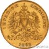 Rakouský čtyřzlatník-1892-novoražba