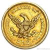 Zlatý americký quarter eagle Liberty-2.5 USD-rub