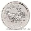 Stříbrná mince rok kozy 2015-lunární série II.