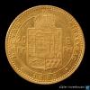 Zlatá mince Osmizlatník-uherská ražba 1883