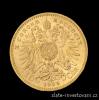 Zlatá mince Desetikoruna Františka Josefa I. 1909