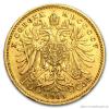 Zlatá mince Desetikoruna 1905-rakouská ražba
