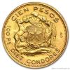 Zlatá mince Sto pesos Liberty-Chile