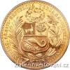 Zlatá mince Svoboda Peru-100 soles