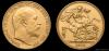 Zlatá mince britská Dvoulibra- Edward VII. 1902