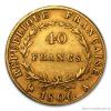 Zlatá mince francouzský čtyřicetifrank-Napoleon