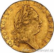 Zlatá mince britská Guinea-George III.