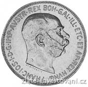 Stříbrná Dvoukoruna Františka Josefa I. 1912