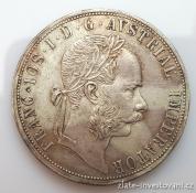 Stříbrný 2 zlatník Františka Josefa I. 1888