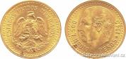 Zlatá mince 2.5  pesos Hidalgo-Mexiko 1945