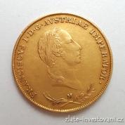Zlatá mince Sovráno-1831 M  František I.