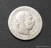 Stříbrná koruna Františka Josefa I. 1893 bz