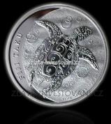 Investiční stříbrná mince želvička Taku